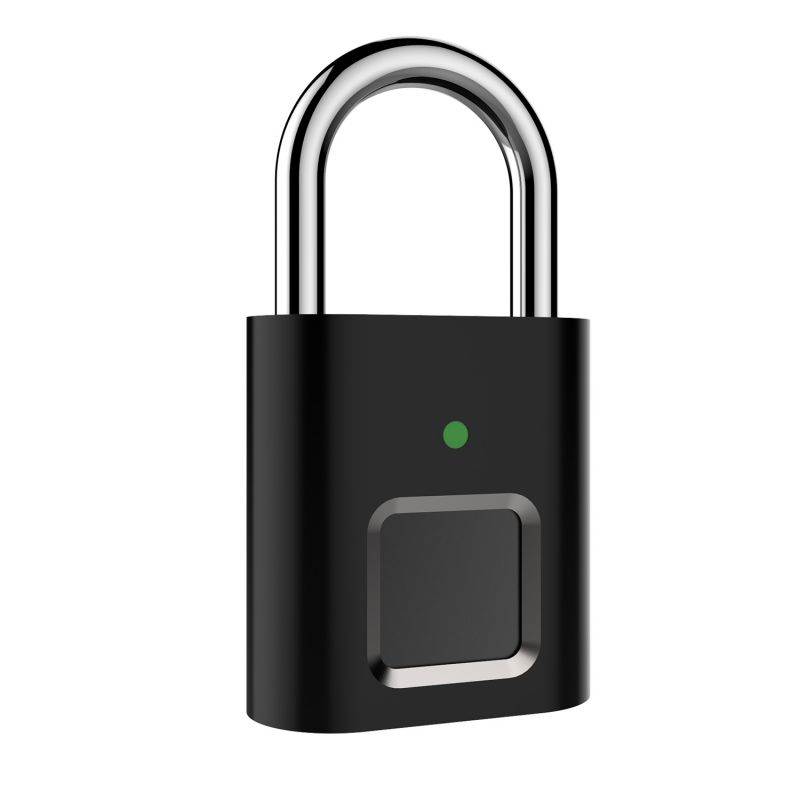 Anytek L34 Smart Fingerprint Lock Security Keyless Padlock For Door Box Bag USB Charging