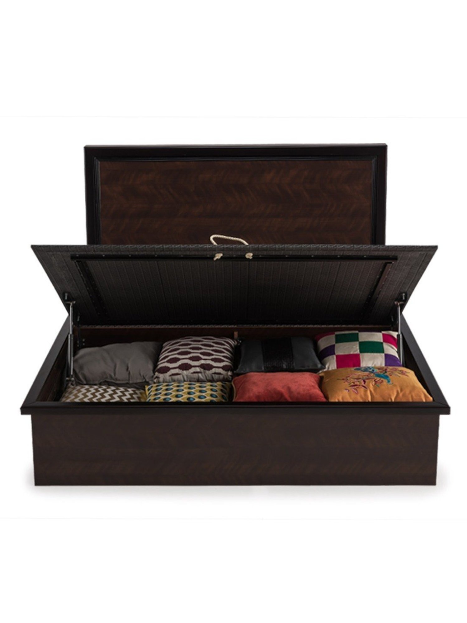 Durian Nina Cherry Red Engineered Wood Queen Size Bed