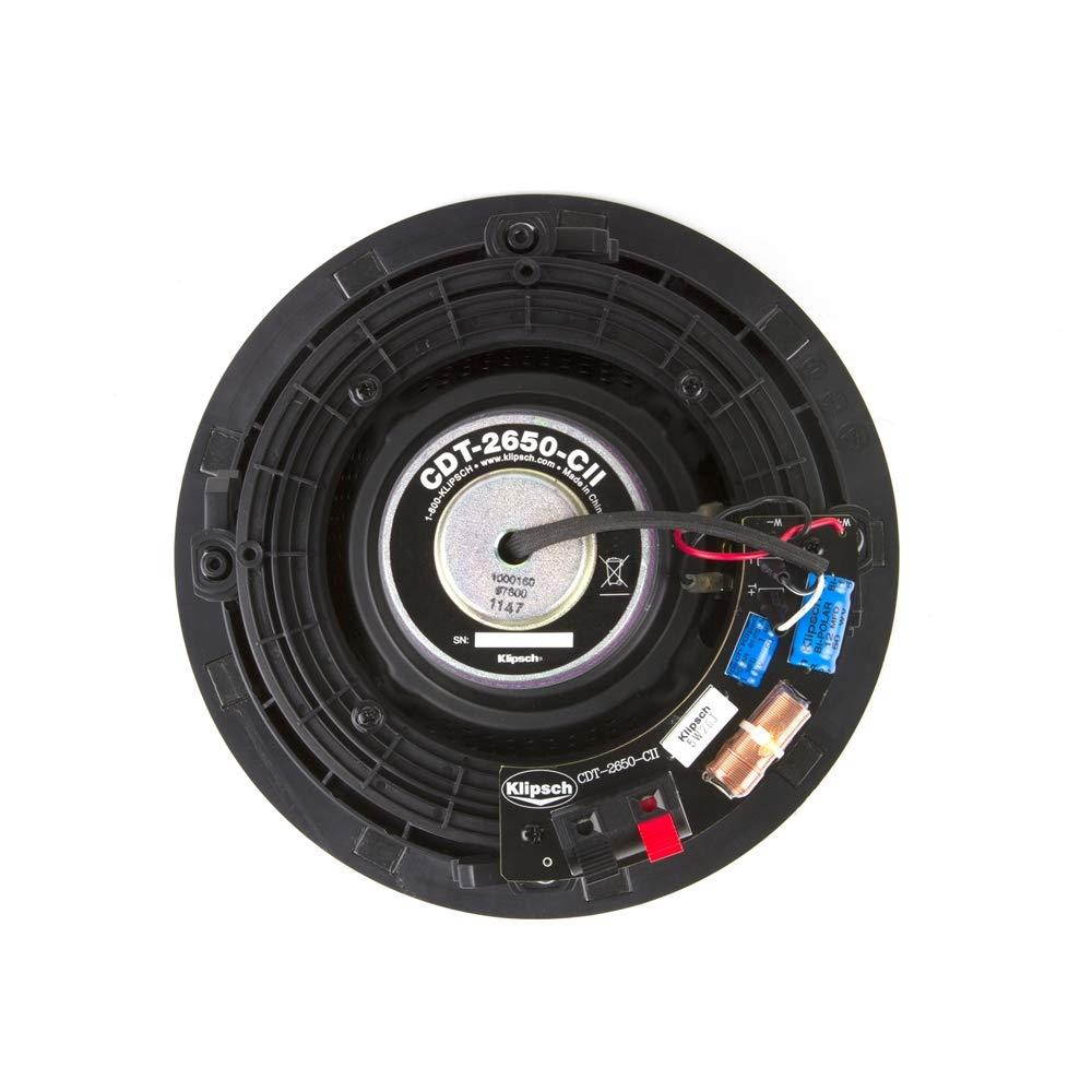 Klipsch CDT-2650-C II In-Ceiling Speaker - White (Each)