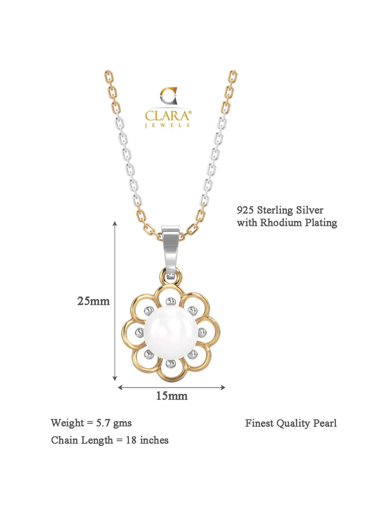 Silberry 925 Silver Solitaire Dream Pendant & Earrings