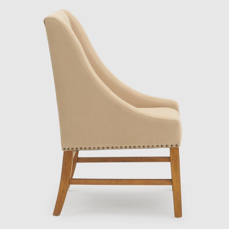 Set of 2 Bella Dining Chair Beige - RST Brands