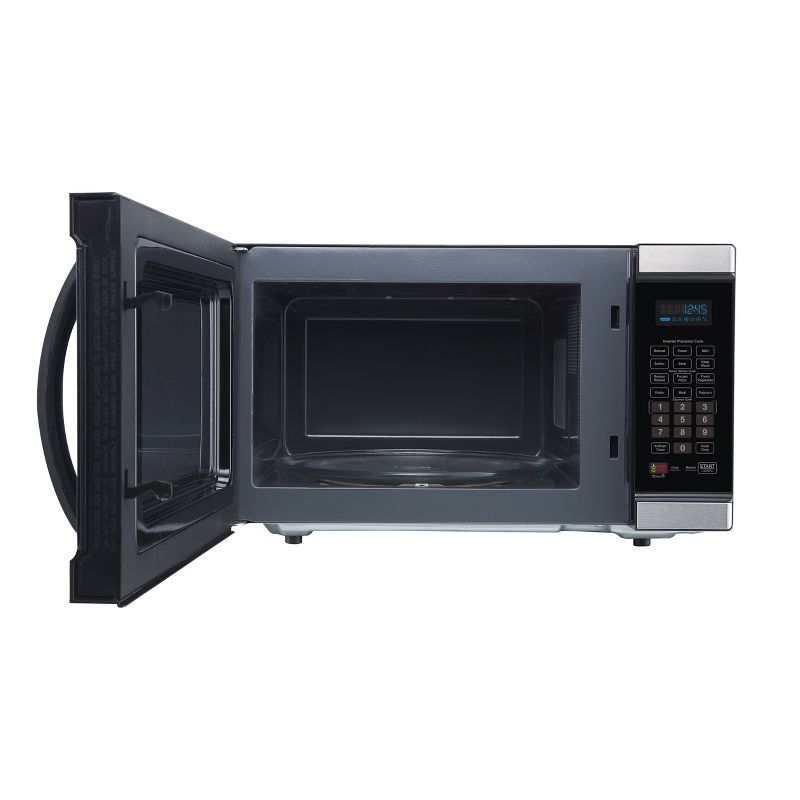 Faberware Gourmet 1.1 cu ft Smart Sensor Microwave Oven with  Inverter Technology - Silver