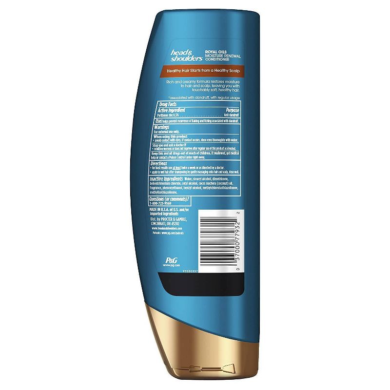 Head and Shoulders Royal Oils Moisture Renewal Conditioner with Coconut Oil - 13.5 fl oz