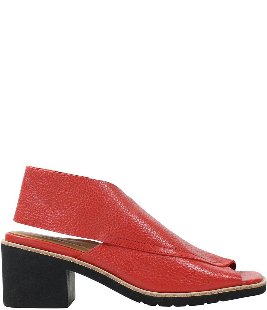 L'Amour Des Pieds Qiana Sling Block Heel Sandals