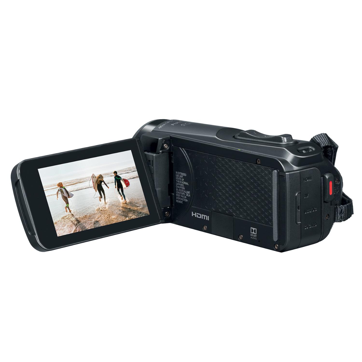 Panasonic HC-VX981K 4K UHD Camcorder with 4K Photo Wi-Fi w/Premium Acc Bundle