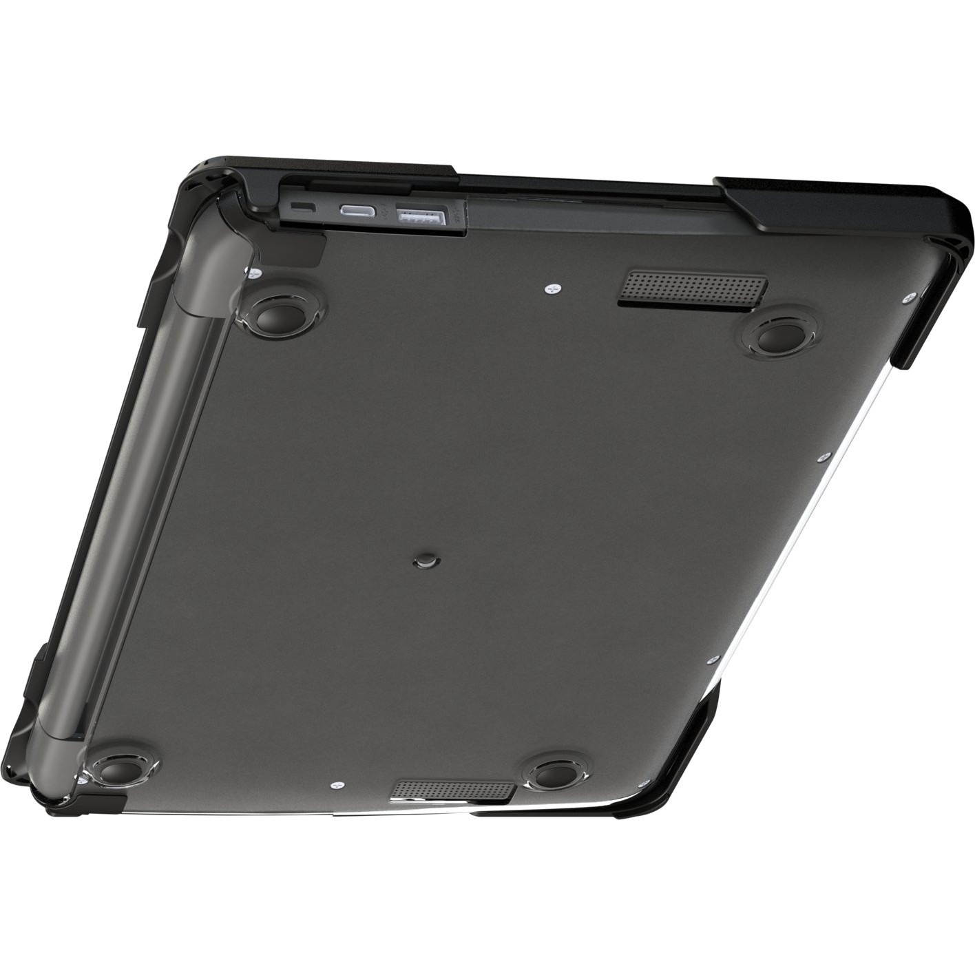 Gumdrop BumpTech HP Chromebook G6 11" Protective Case - Clear, Black