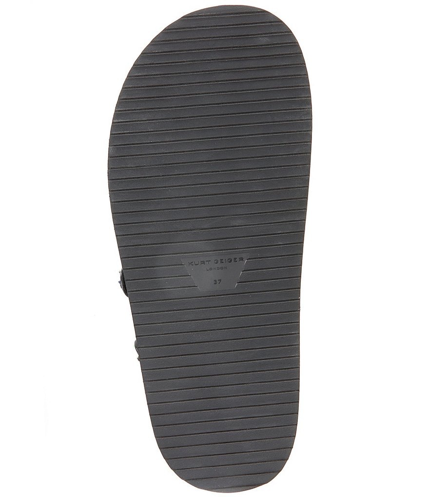 Kurt Geiger London Orson Fabric Quilted Sandals