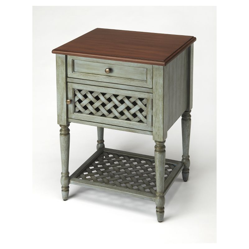 Chadway End Table - Rustic Blue - Butler Specialty