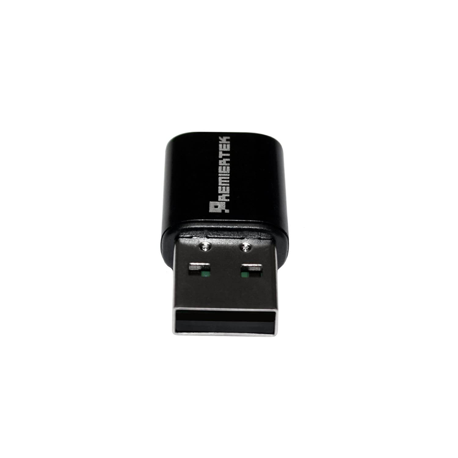 Premiertek AC 1200 802.11a/b/g/n/ac Dual Band 2.4GHz/5GHz 2T2R Wireless USB 3.0 LAN Adapter up to 866Mbps Plus 300Mbps (PT-8812AU)