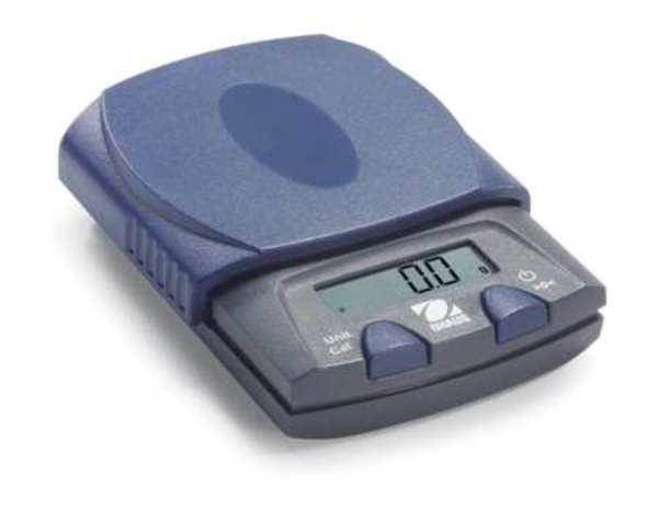 OHAUS PS121 Digital Compact Bench Scale 120g Capacity, Overall Width: 2 7/8 in