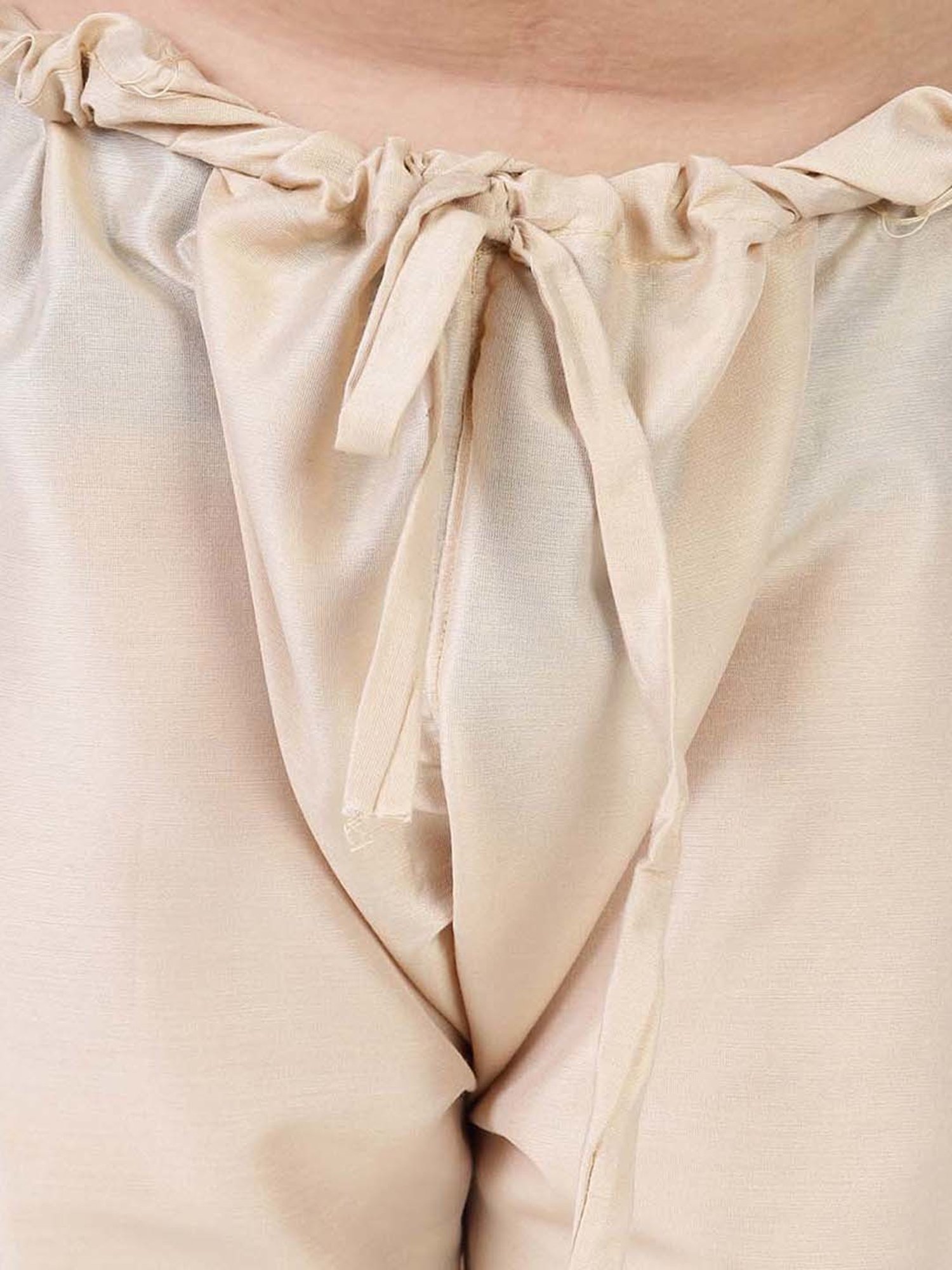 TABARD Kids Blue & Beige Cotton Printed Kurta Set