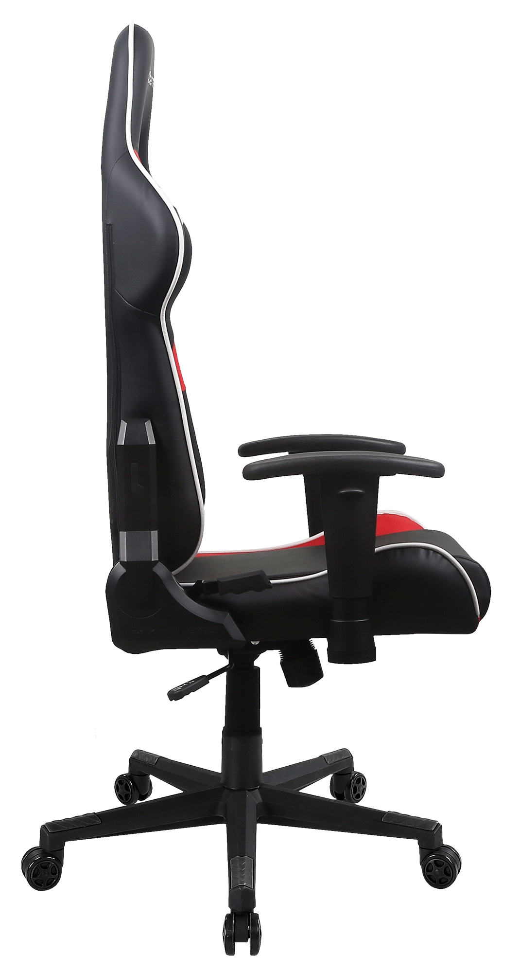 DXRacer Ergonomically Modular Gaming Chair P Series - PC188 - Black, Red and White