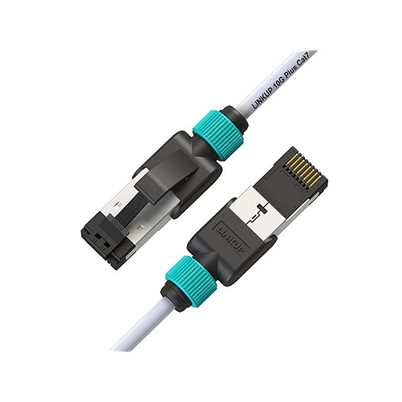 Tested with Versiv CableAnalyzer] Cat7 Ethernet Cable -15 FT (3 Pack) 10G Double Shielded RJ45 S/FTP | Network Internet LAN Switch Router Game | High-Speed | 30AWG White