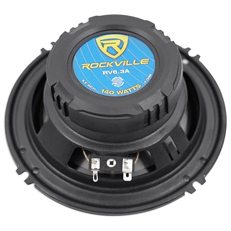 Pair  RV6.3A 6.5" 3-Way Car Speakers 750 Watts/140 Watts RMS CEA Rated