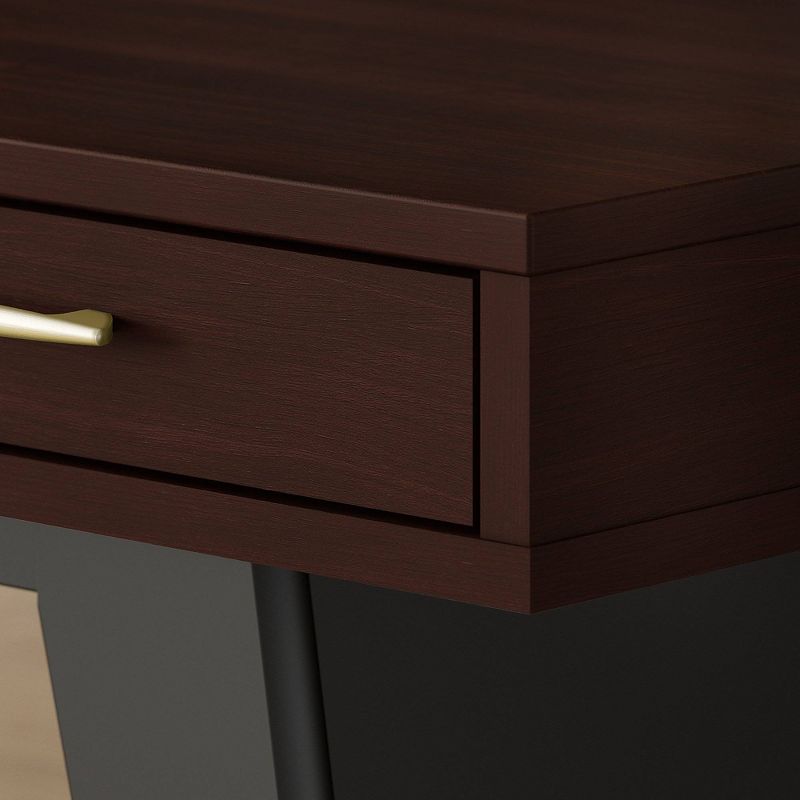 Centura Writing Desk with Drawers Century Walnut - Kathy Ireland Office