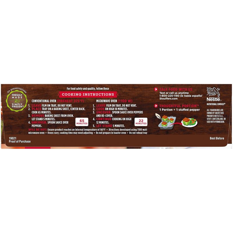 Stouffer's Family Size Stuffed Frozen Peppers - 32oz