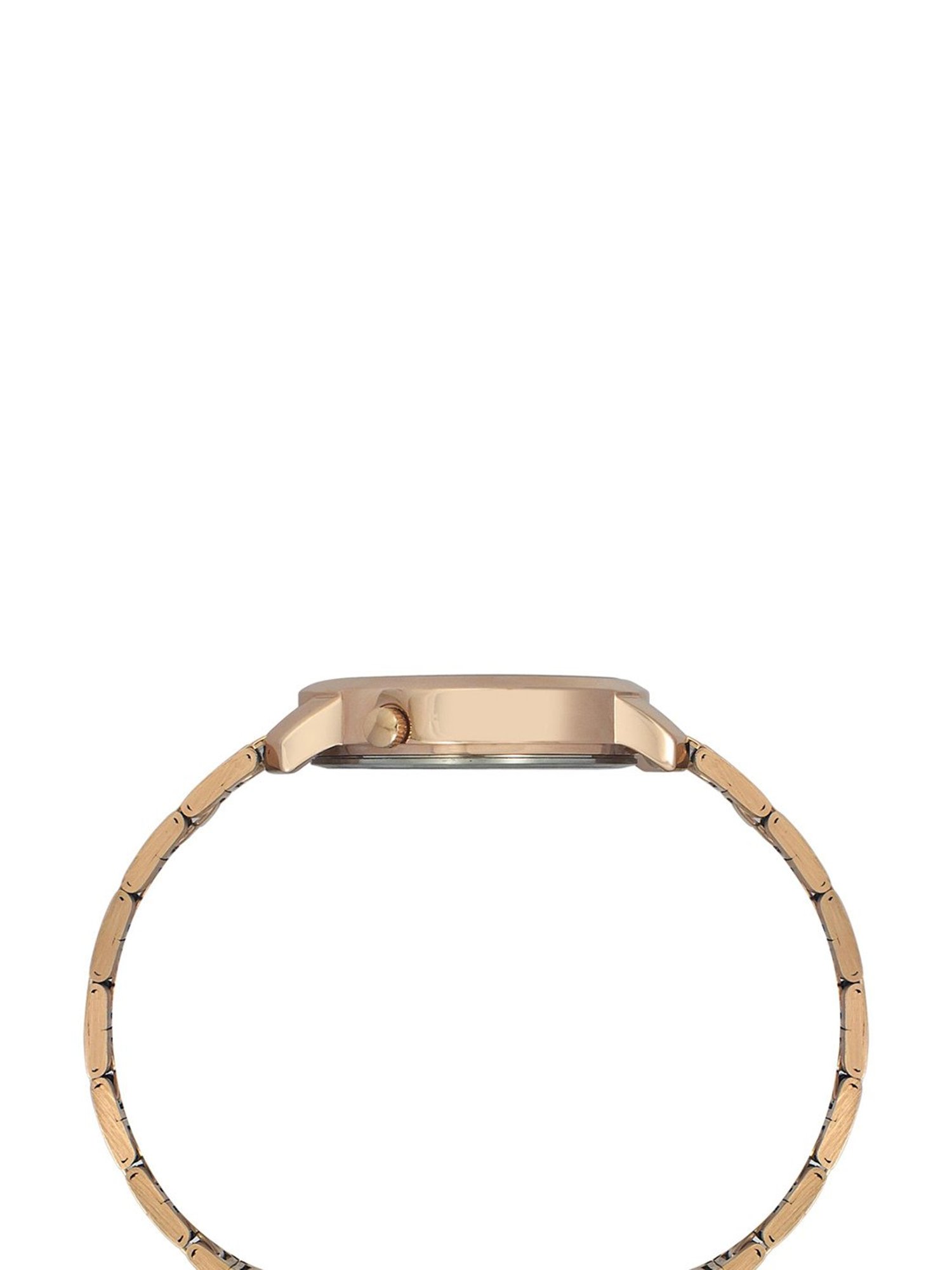 Helix By Timex Silver Round Dial Analog Stainless Steel Women Watch - TW032HL41