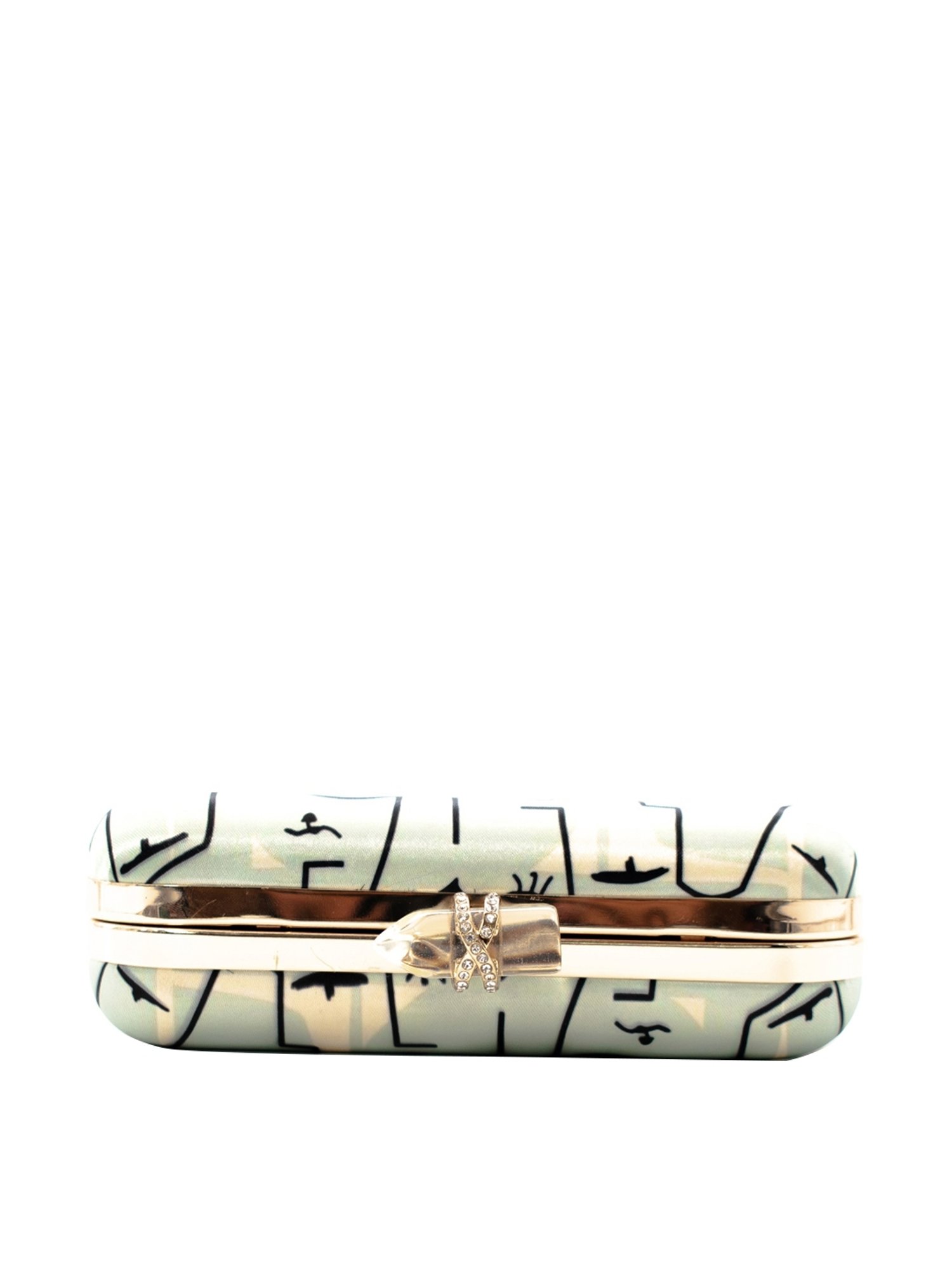 Sugarcrush Multicolor Satin Clutch