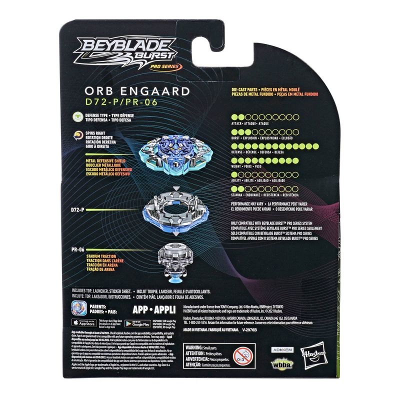 Beyblade Burst Pro Series Orb Engaard Starter Pack