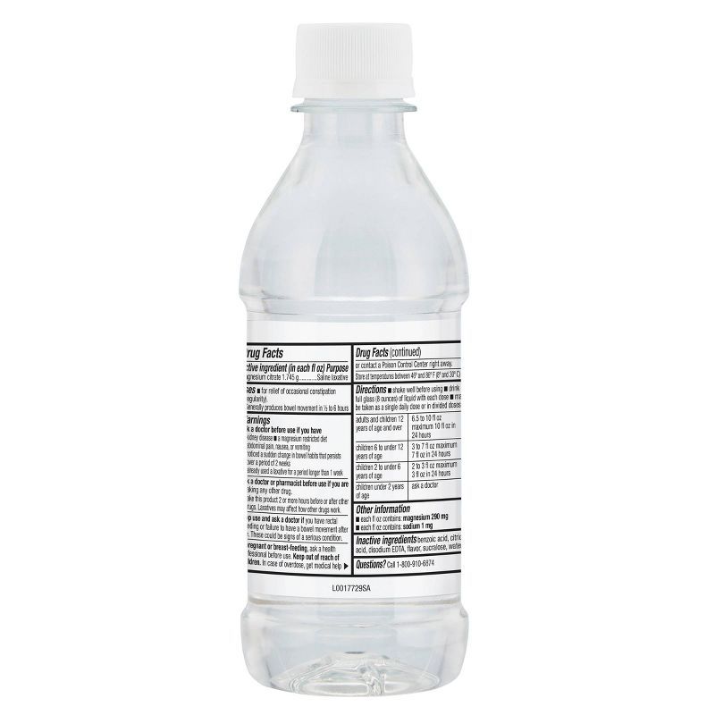 Magnesium Citrate - Lemon Flavor -10oz - up & up™