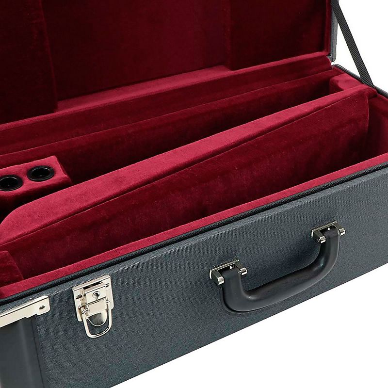 J. Winter JW 775 Deluxe Wood Double Trumpet Case