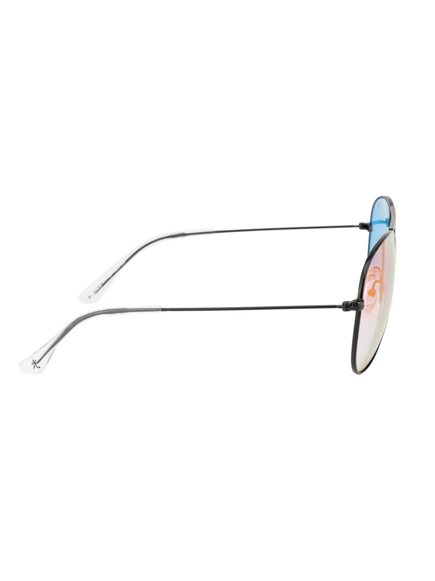 Opium Blue UV Protection Aviator Unisex Sunglasses