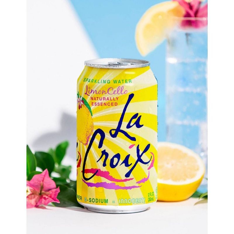 LaCroix Limoncello Sparkling Water - 8pk/12 fl oz Cans