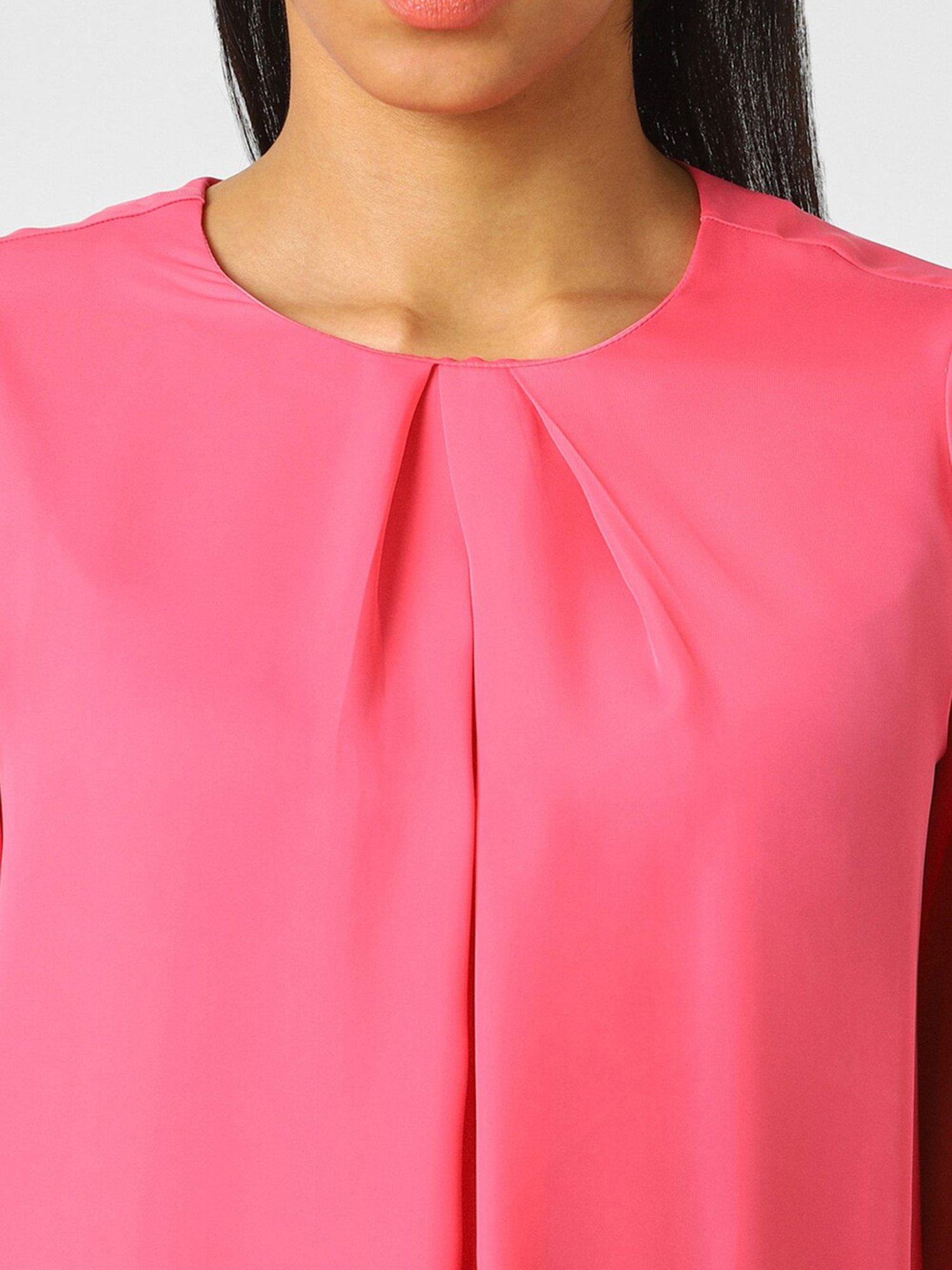 Van Heusen Pink Regular Fit Top