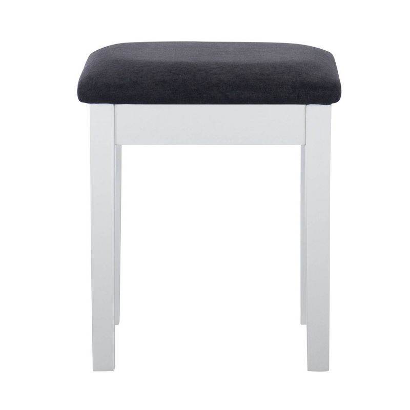 Silver Lattice Vanity Set - Linon