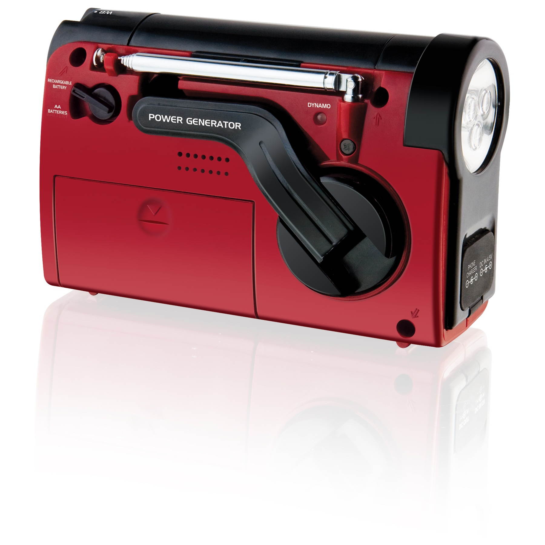 DPI, INC WR182R WEATHERX WEATHERBAND AM-FM PORTABLE RADIO with UTILITY LIGHT