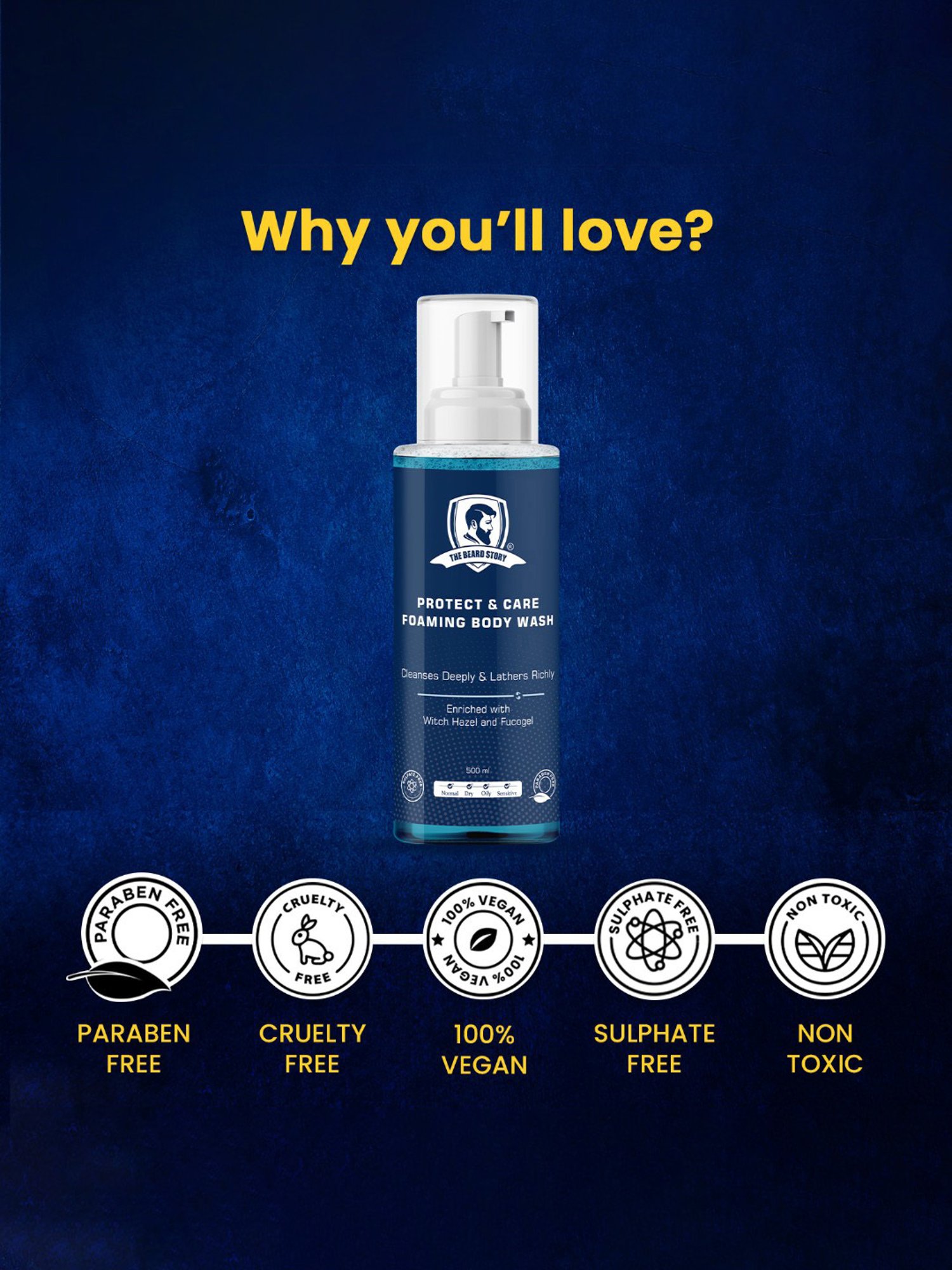 Spruce Shave Club Charcoal Body Wash - 200 gm