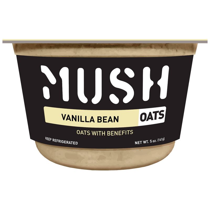 MUSH Vanilla Bean Ready-to-Eat Oats - 5oz