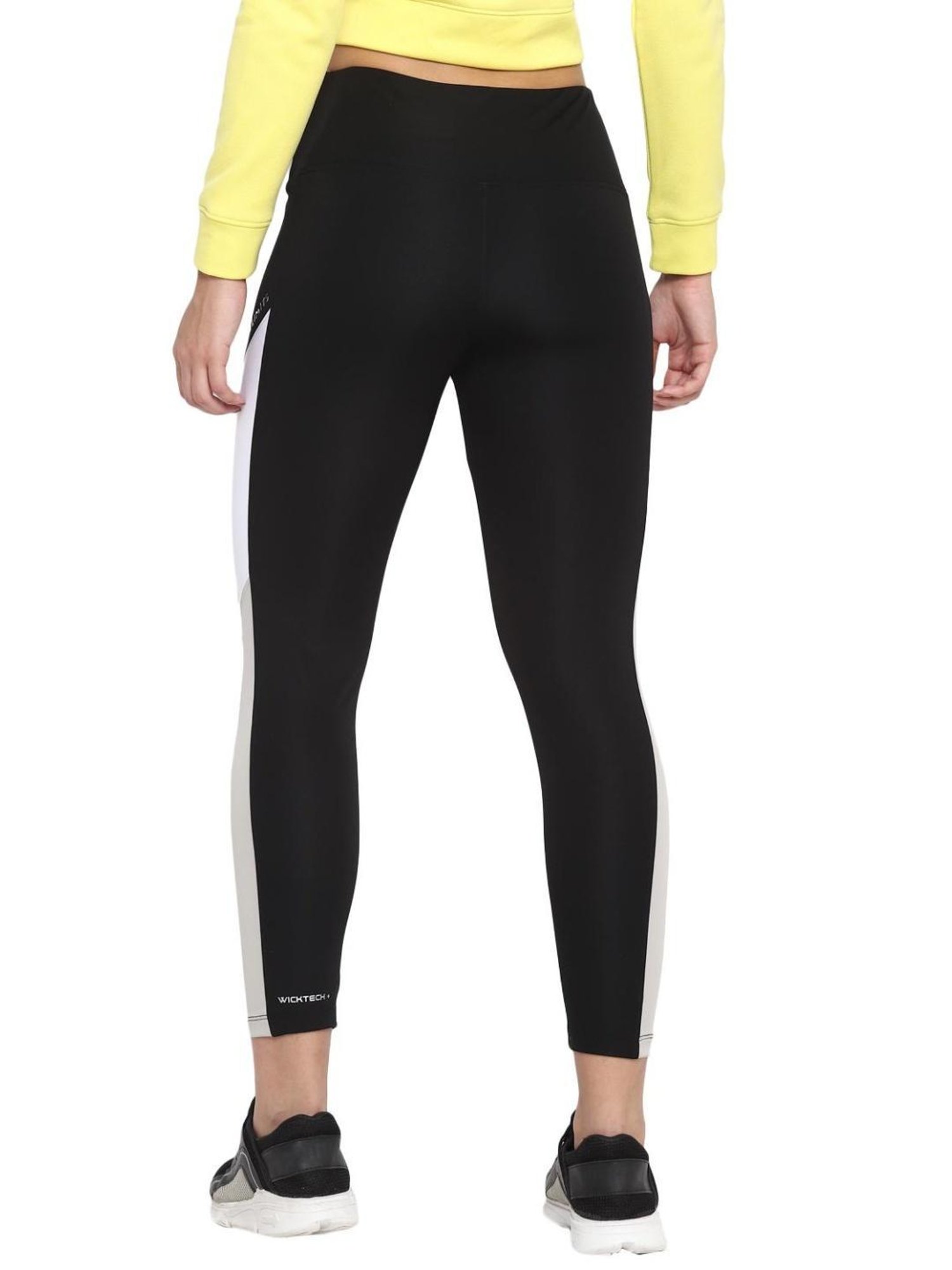 OFF LIMITS Black Color Blocked Tights