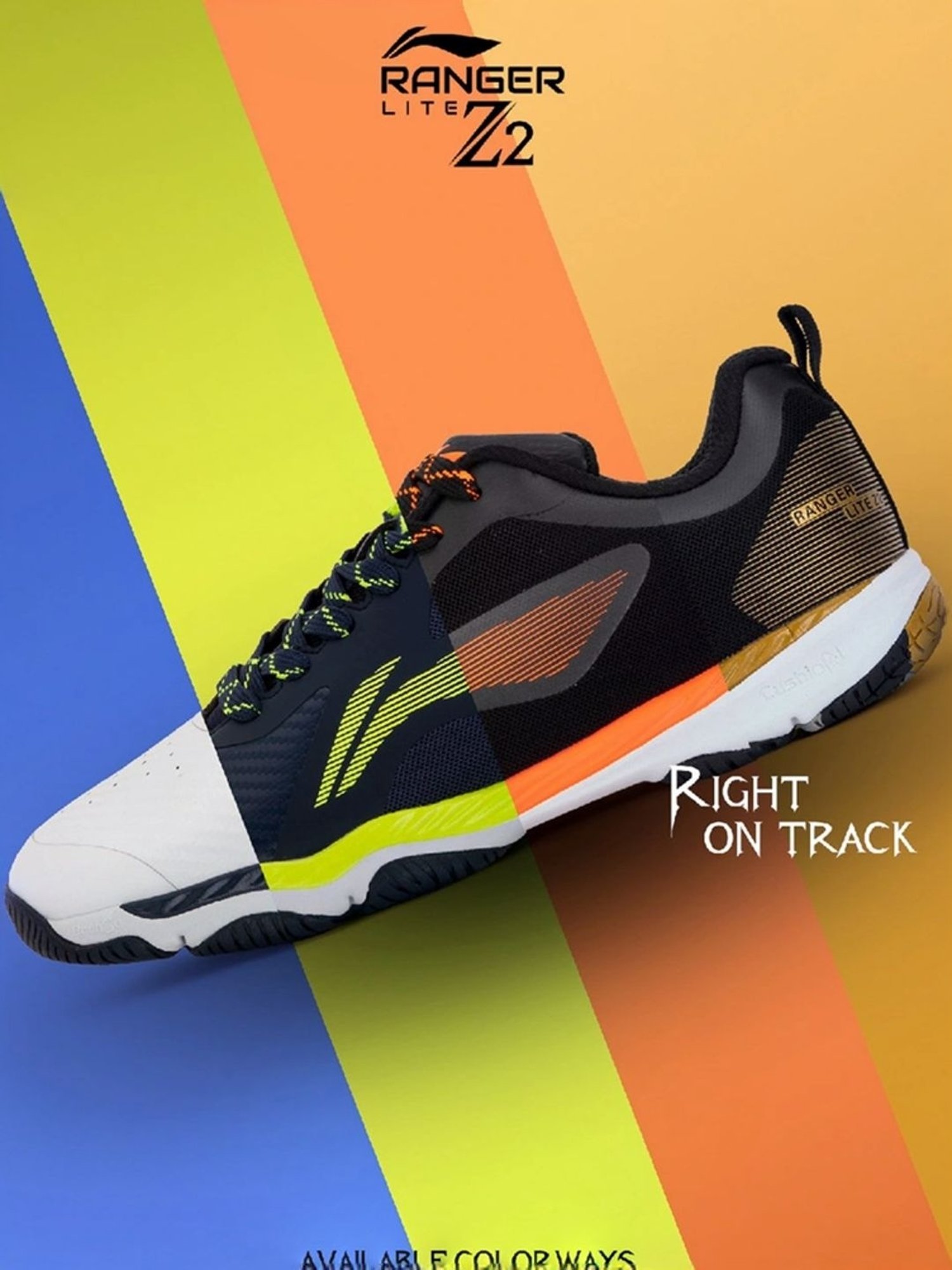 Li-Ning Men's RANGER LITE Z2 Navy Indoor Court Shoes