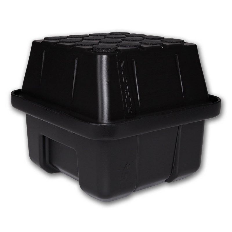 EZ-Clone Hydroponics Low Pro 16 Site HDPE Plastic Cloning Cutting System, Black