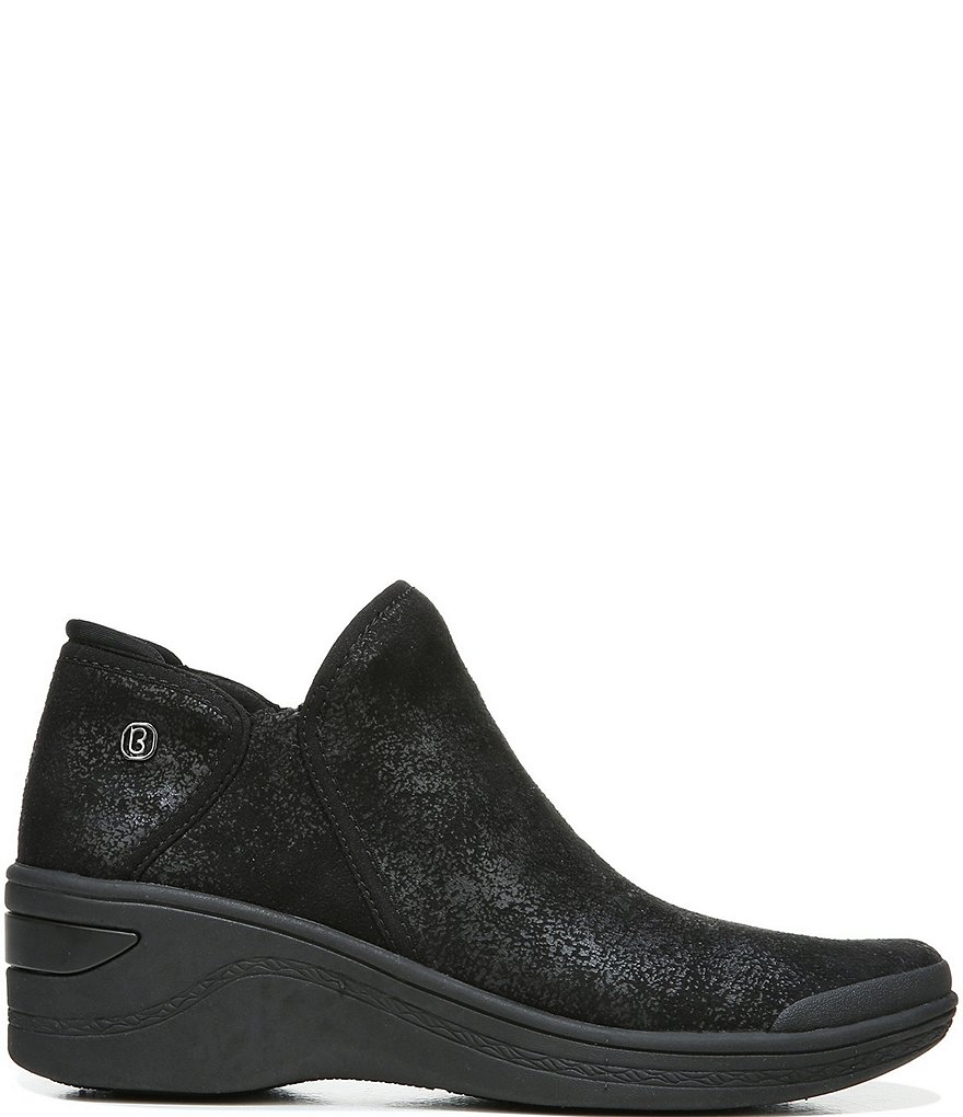 Bzees Domino Washable Wedge Booties