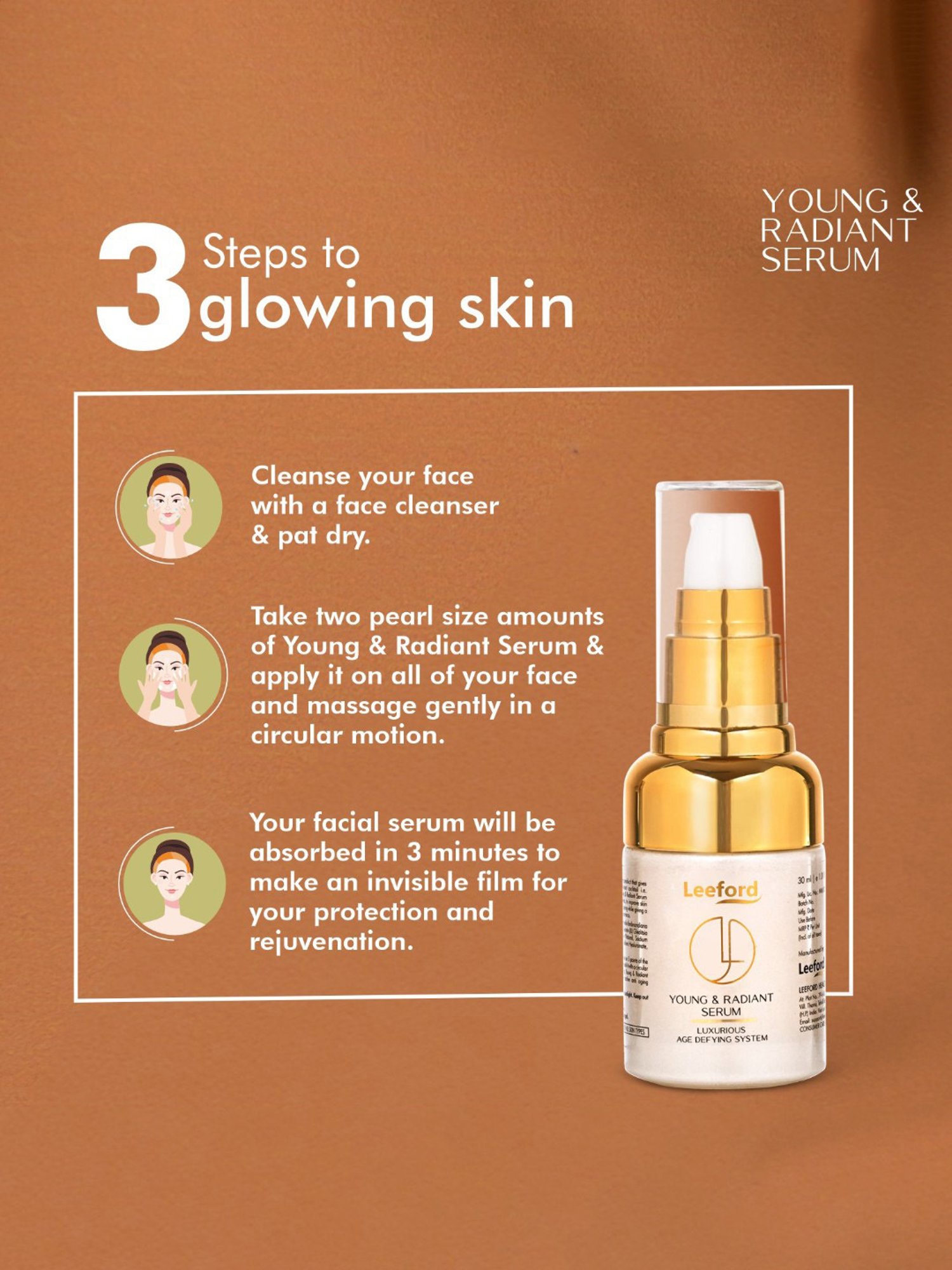 Leeford Young & Radiant Serum - 30 ml