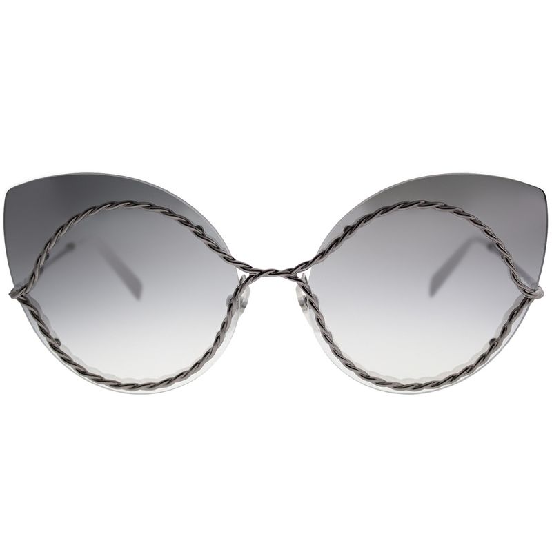 Marc Jacobs Marc 161/S 6LB Womens Cat-Eye Sunglasses Ruthenium 61mm