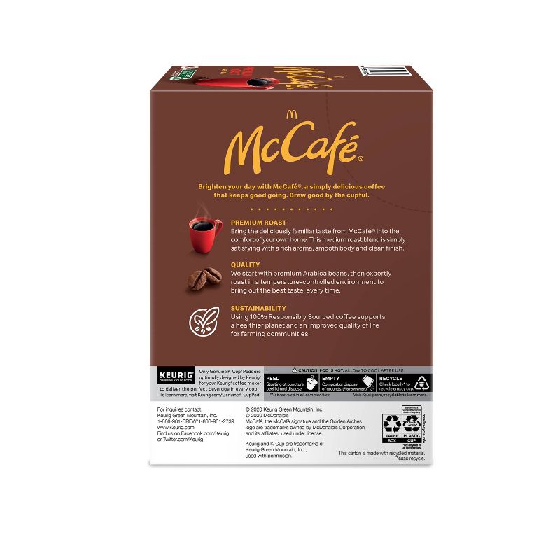McCafe Premium Roast Keurig K-Cup Coffee Pods - Medium Roast - 24ct