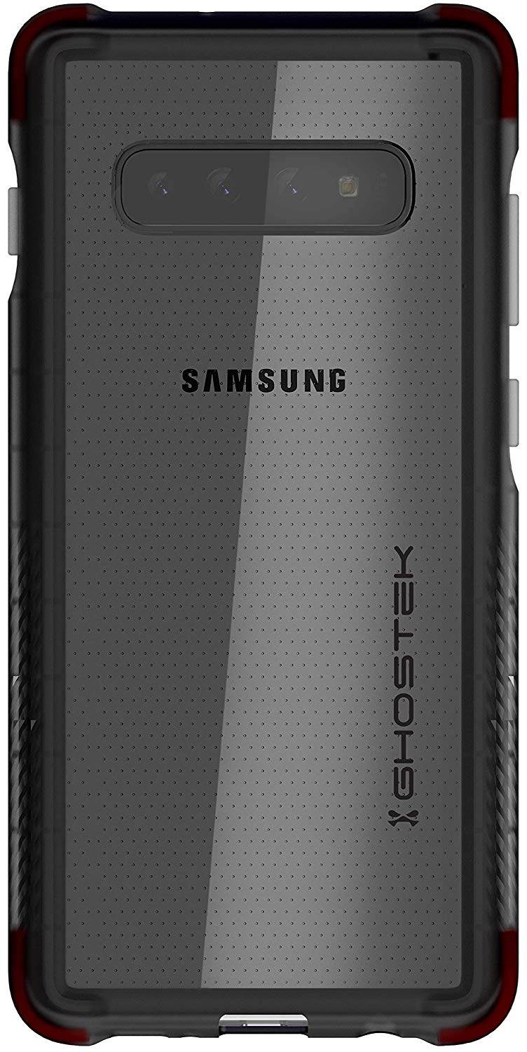 Ghostek Covert Clear Galaxy S10 Case with Super Slim Thin Design and Anti-Slip Grip Tough Shockproof Heavy Duty Protection and Wireless Charging Compatible for 2019 Galaxy S10 (6.1 Inch) - (Clear)