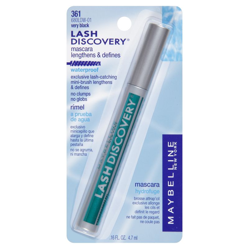 Maybelline Lash Discovery Mascara - 001 Waterproof Very Black