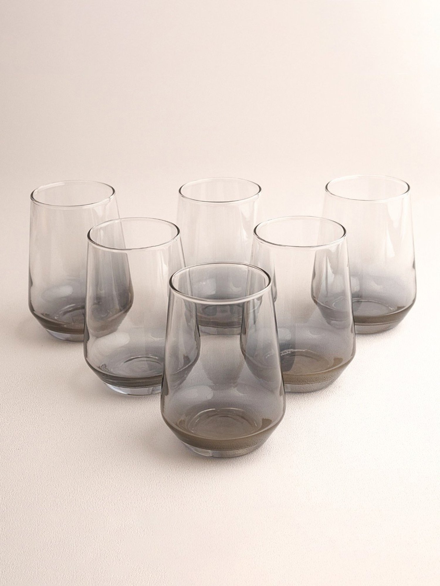BlackCarrot Water Glass Set of 6