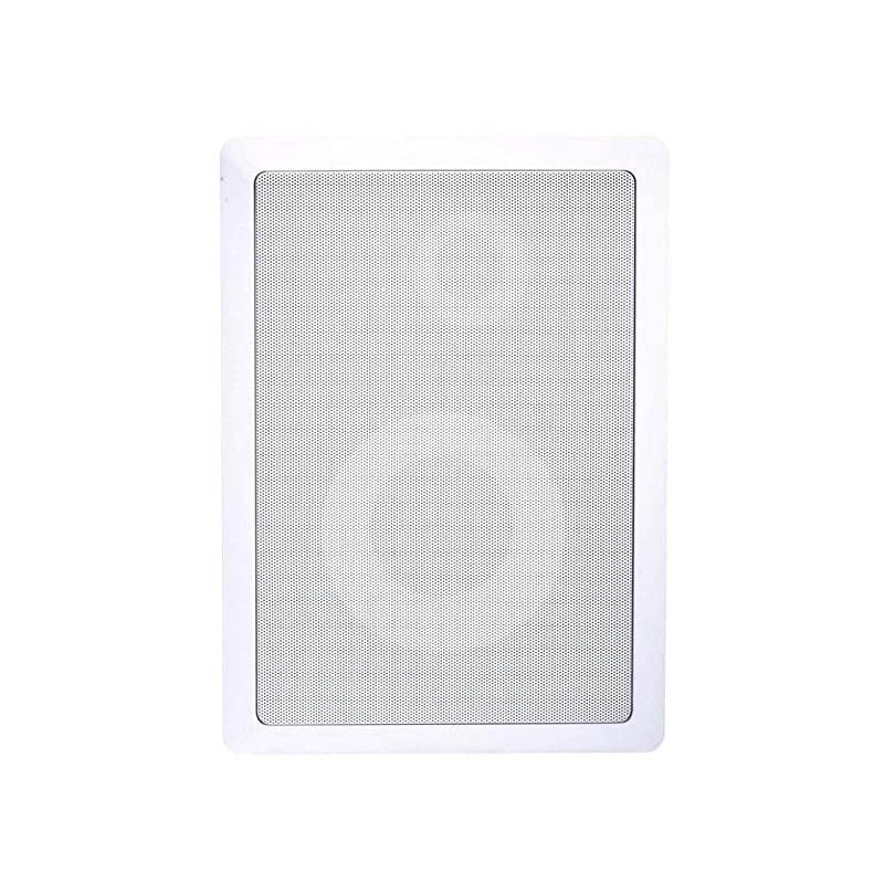 3-Way Fiber In-Wall Speakers - 8 Inch (Pair) With Removable And Paintable Grille - Caliber Series