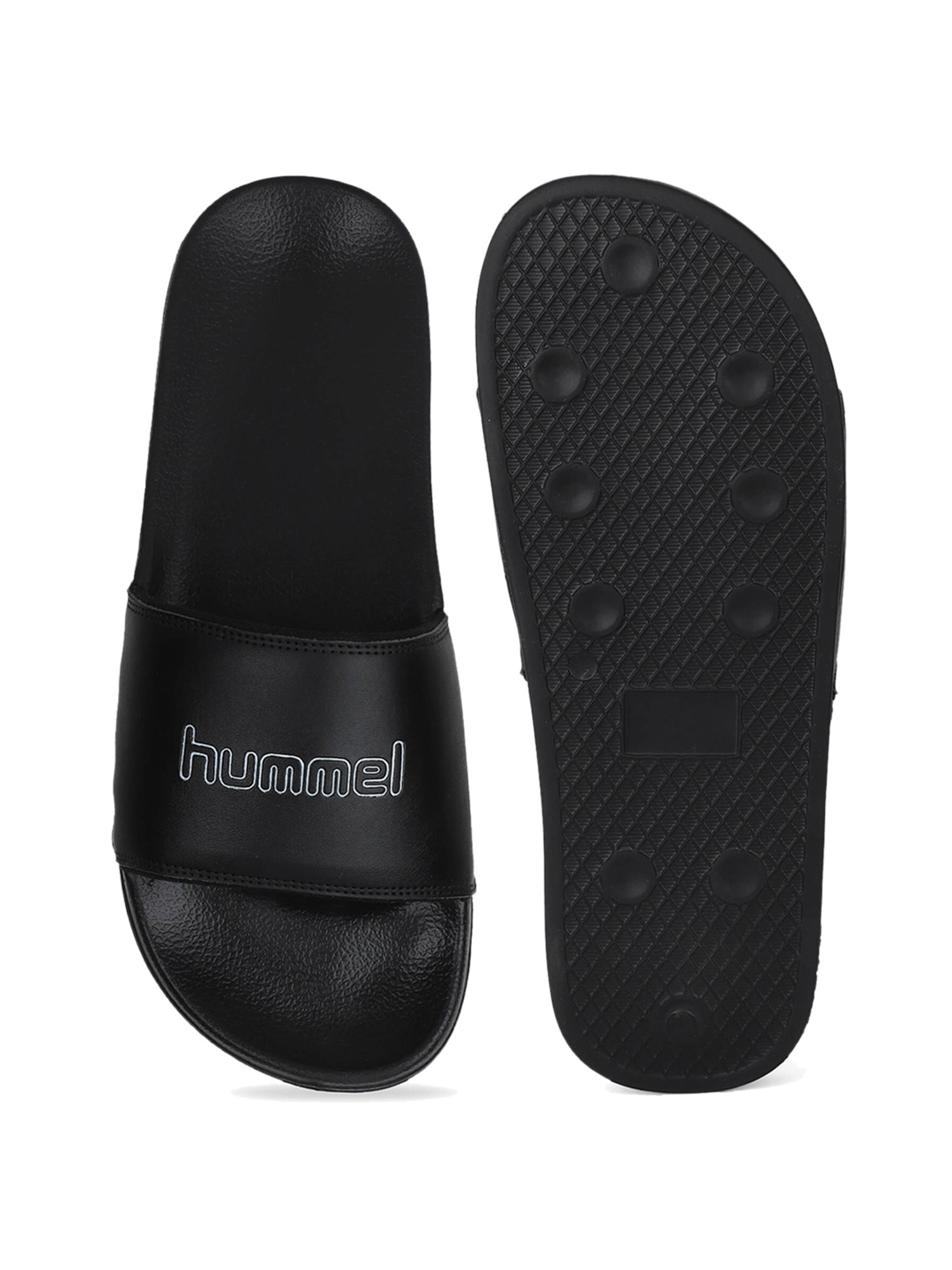 Hummel Men's Classic Black Slides