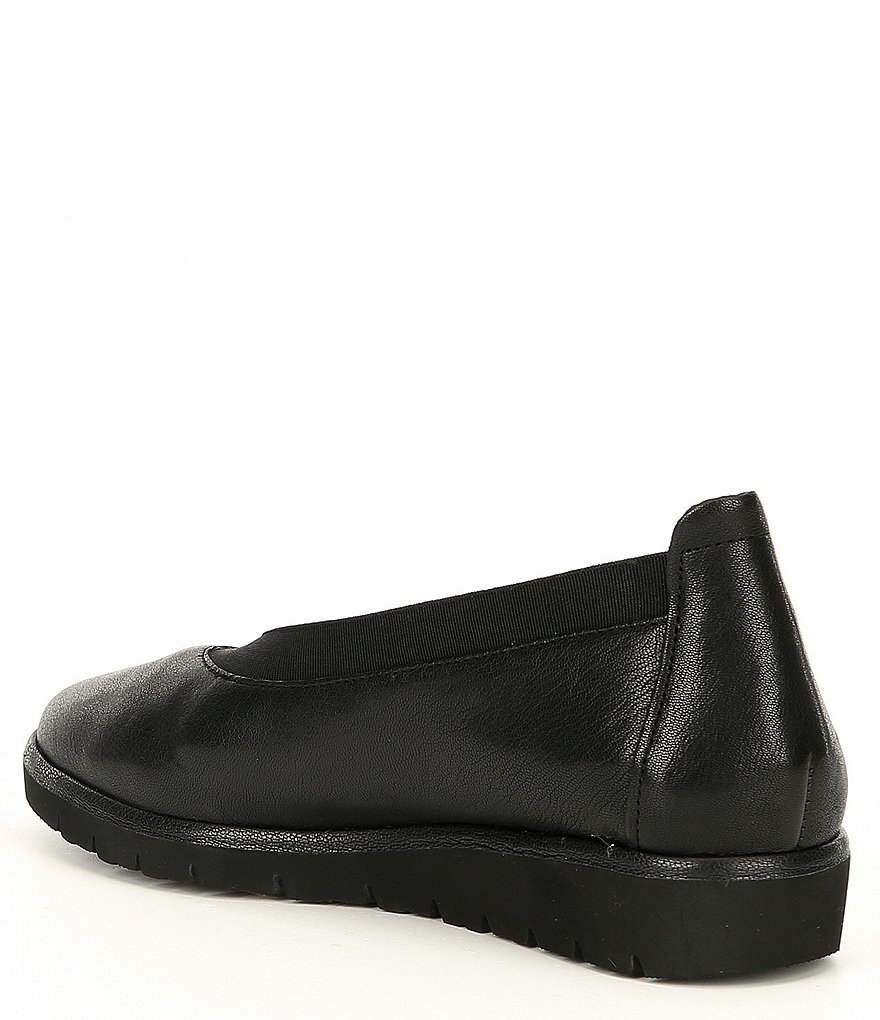 DKNY Eli Leather Logo Hardware Strap Loafers