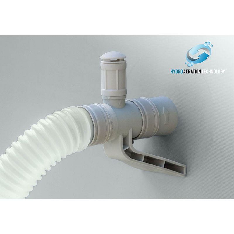 Intex 28206EH 10 Feet x 30 Inch Metal Frame Outdoor Backyard Above Ground Circular Beachside Swimming Pool with Pool Care 3 Inch Chlorine Tabs, 50 lbs