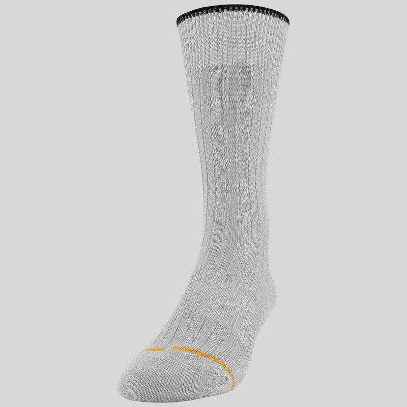 Signature Gold by GOLDTOE Men's Tipper Crew Socks 3pk – Moss 6-12.5