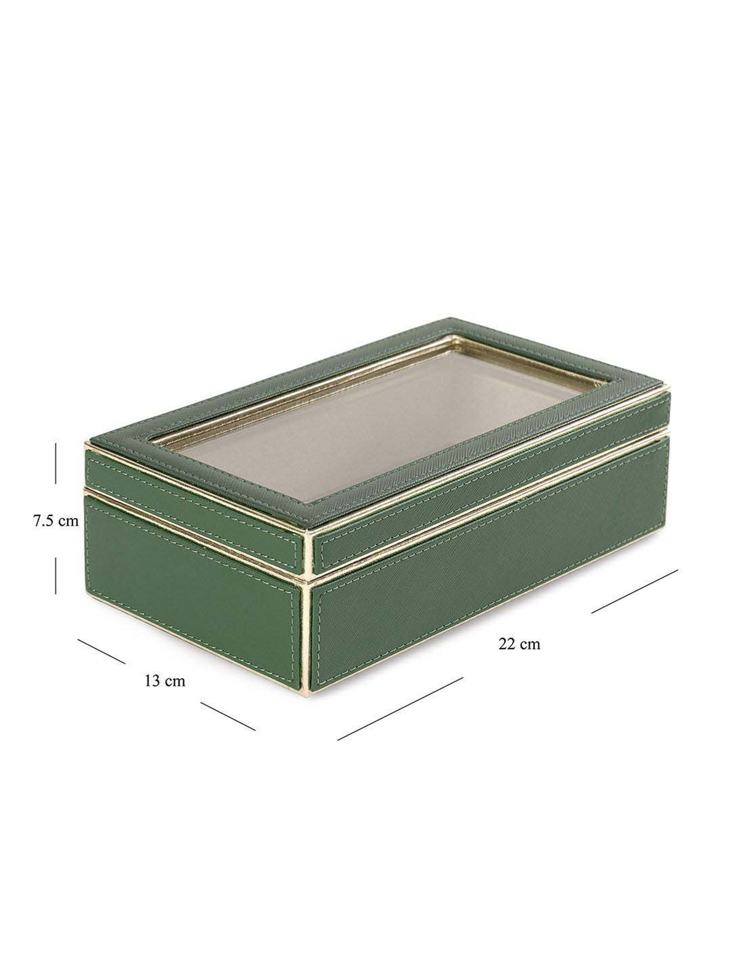 Pure Home and Living Green Mdf Storage Box