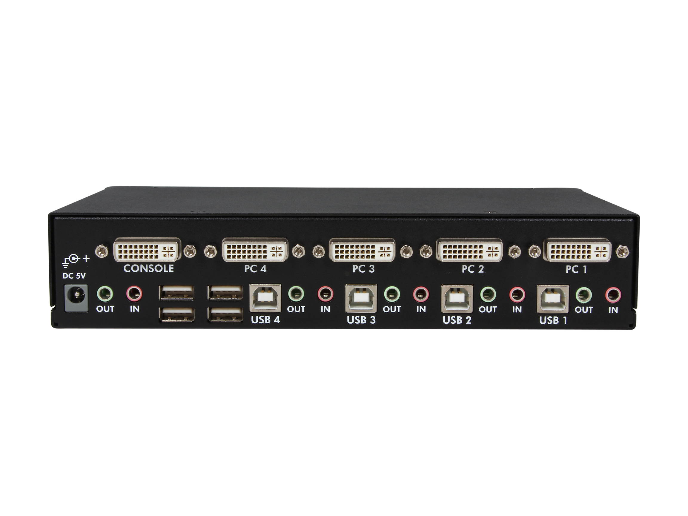 StarTech.com SV231DVIUAHR 2 Port High Resolution USB DVI Dual Link KVM Switch with Audio