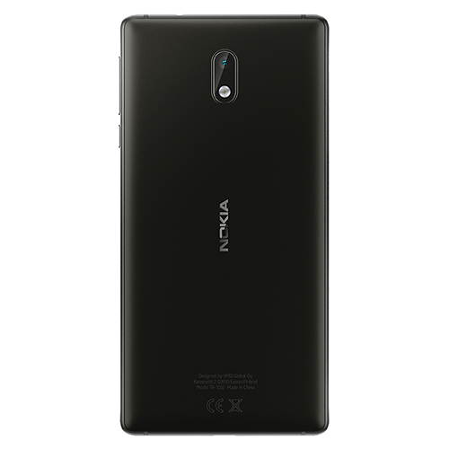 Nokia 3 16GB (No CDMA, GSM only) Factory Unlocked 4G/LTE Smartphone - Matte Black